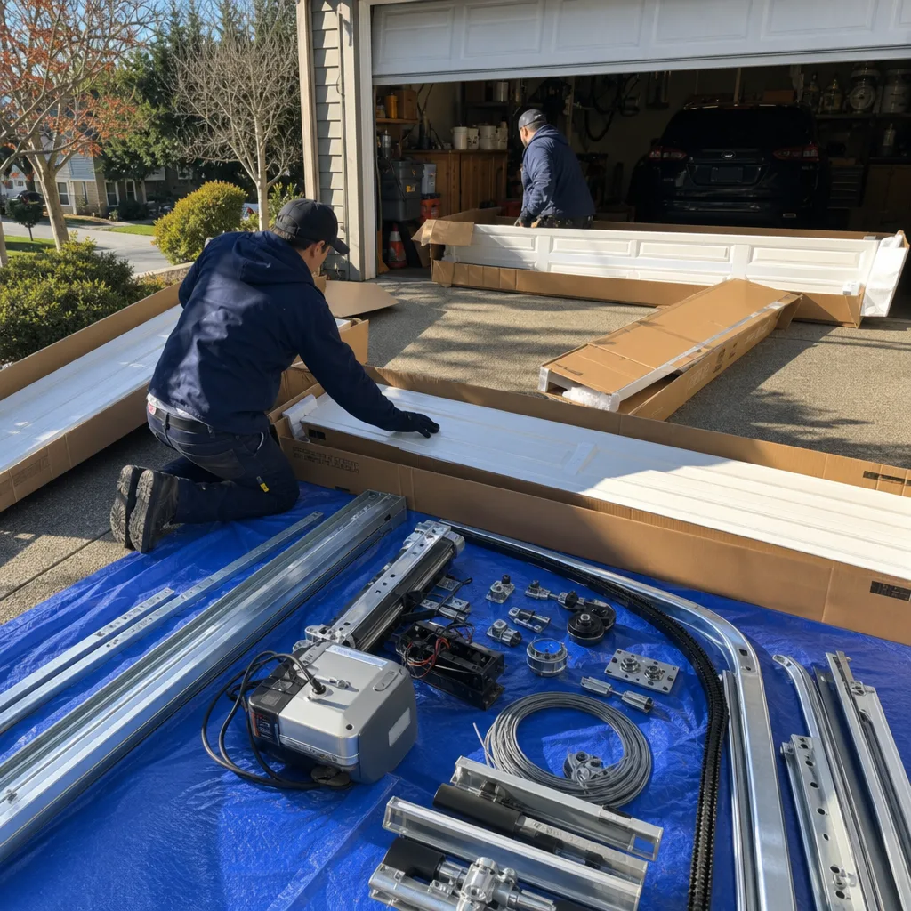 Garage Door Installation in Spanaway